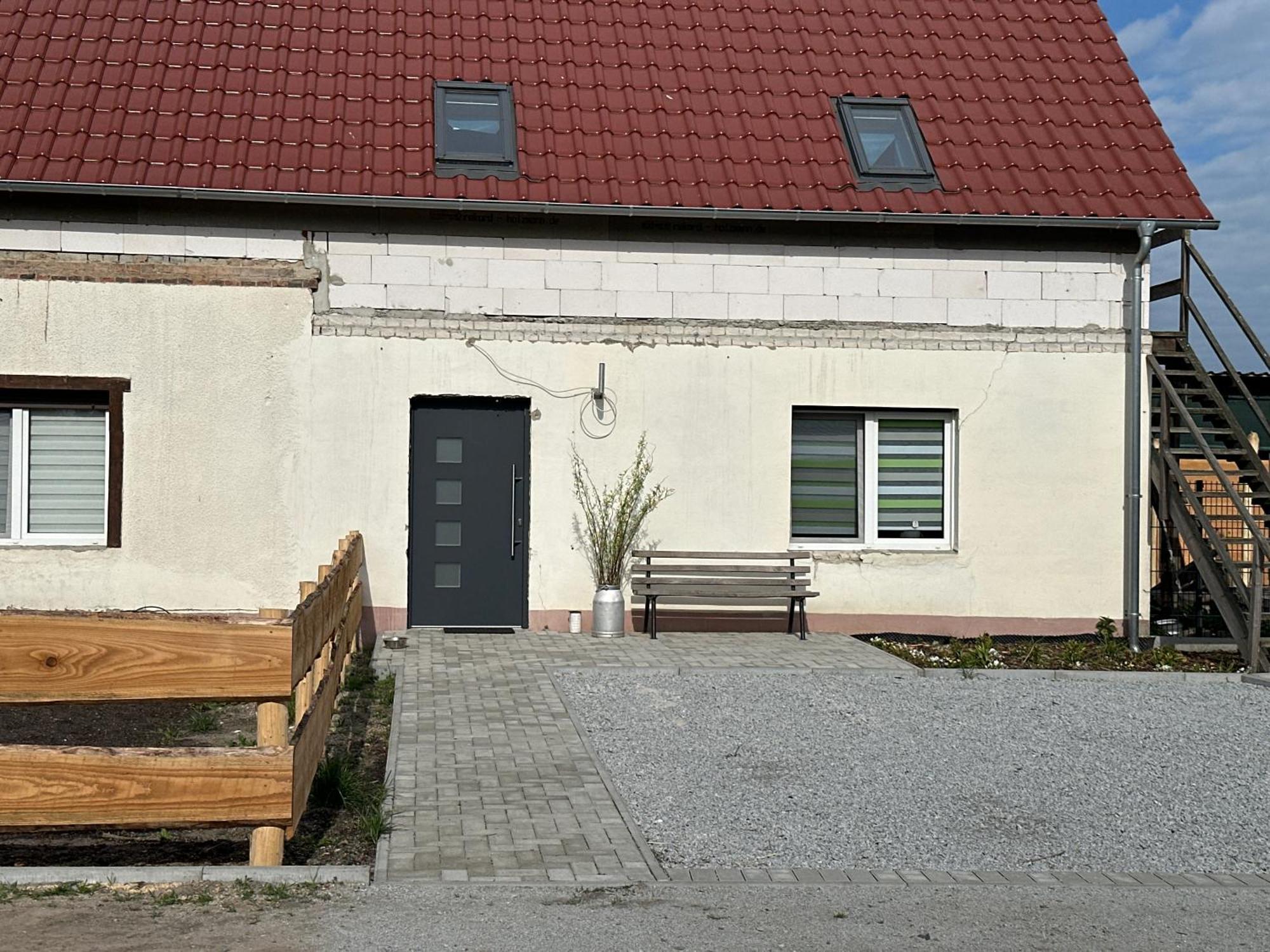 Ferienwohnung W Diamonds Ranch Grossraeschen Exterior foto