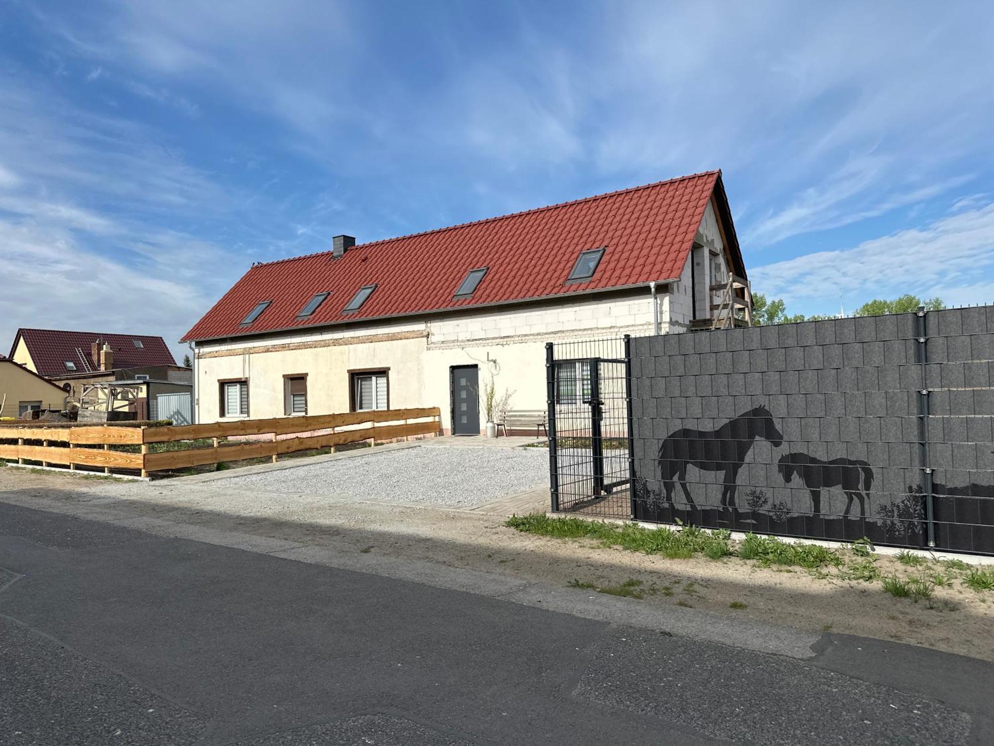 Ferienwohnung W Diamonds Ranch Grossraeschen Exterior foto